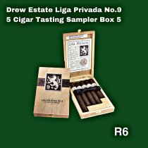 Drew Estate Liga Privada No.9 5 Cigar Tasting Sampler Box 5