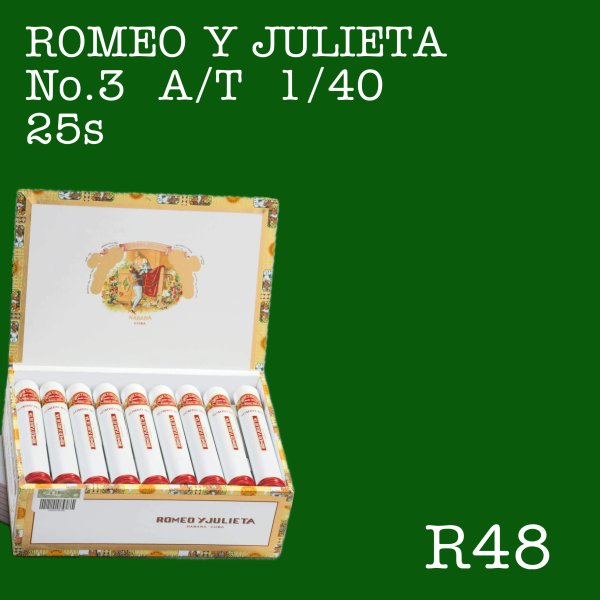 ROMEO Y JULIETA ROMEO NO.3 A/T 1/40 25S