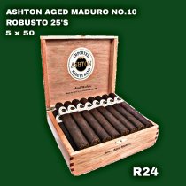 ASHTON AGED MADURO NO.10 ROBUSTO 25'S (PER STICK)