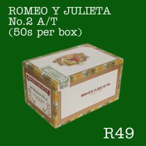 ROMEO Y JULIETA ROMEO NO.2 A/T (50s per box)